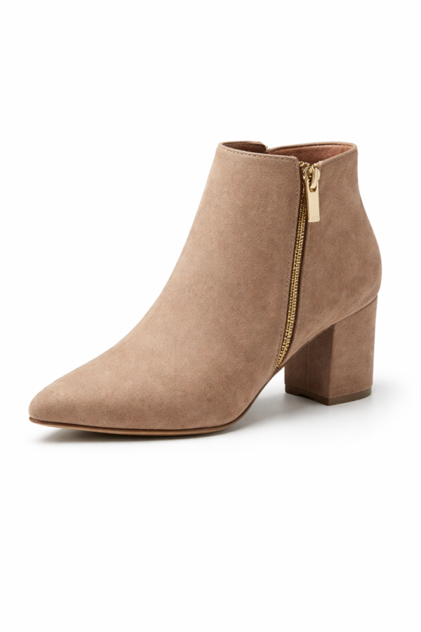 Dream Pairs Women’s Sianna Pointed Toe Ankle Booties – Stylish Block Heel Boots