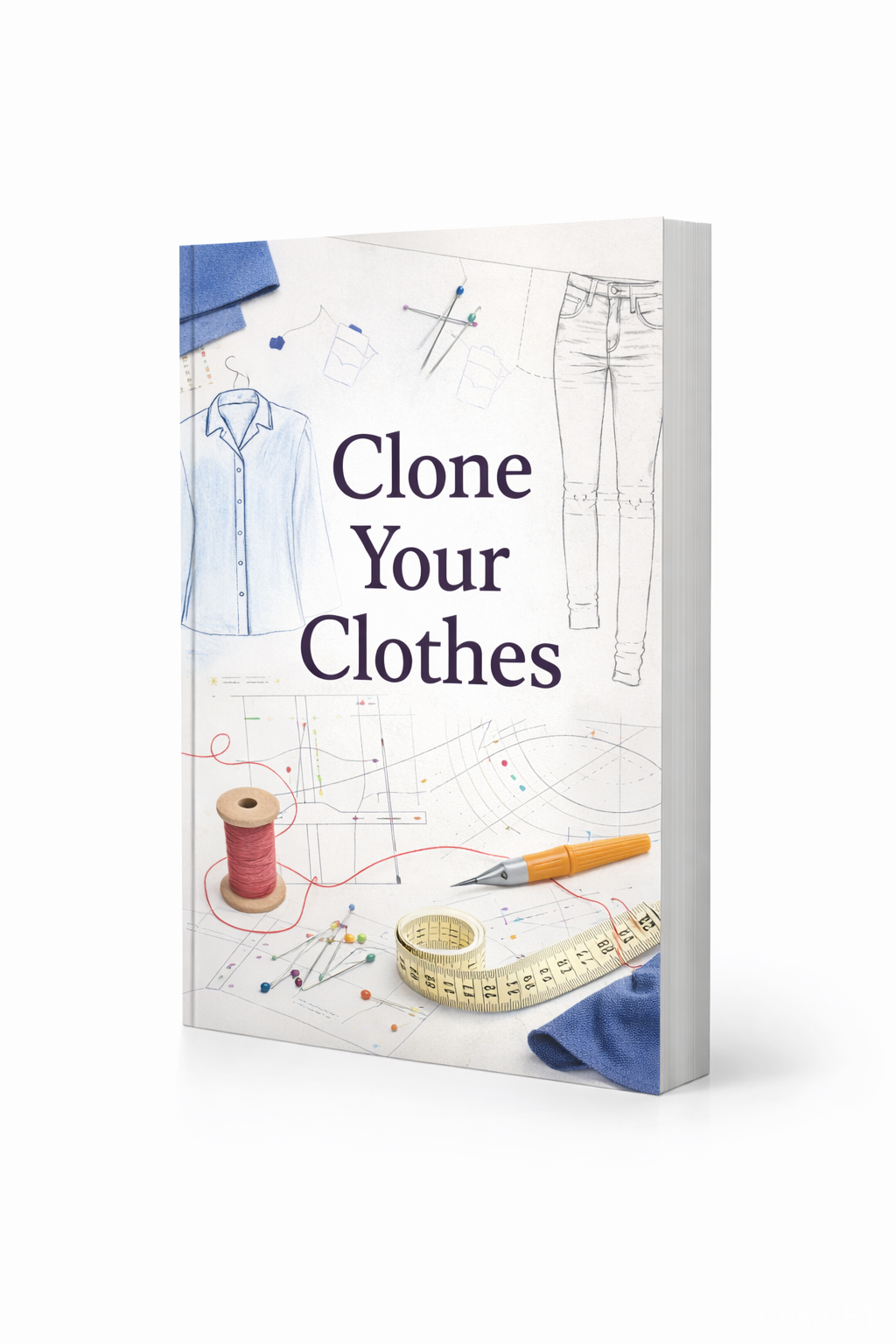 518b0737-6c1f-47af-9546-997214ce9d0d-wm Clone Your Clothes – Make Your Favorite Styles by Deconstructing and Rebuilding (Paperback) - Image 1
