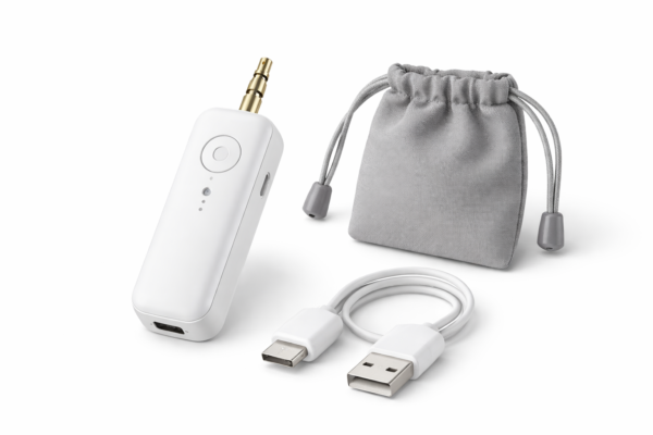 Twelve South AirFly Pro Bluetooth Transmitter & Receiver – Wireless Audio Adapter for Airplane, TV & 3.5 mm Devices