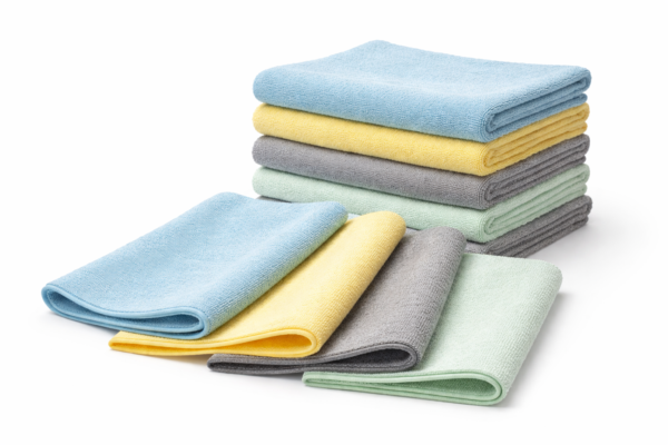 High-Performance Microfiber Cleaning Cloths – 12-Pack, Ultra-Soft, Lint-Free Towels for Home, Car & Electronics